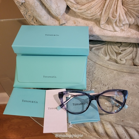 Tiffany & Company TF2180 Eyeglasses Frame Only Demo Lenses Luxury Designer  #86 - Picture 8 of 14